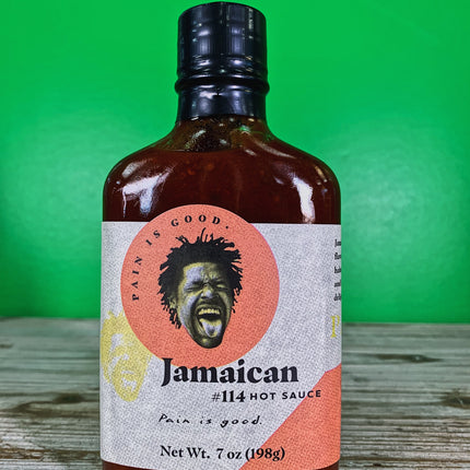 Pain is Good #114 Jamaican Style Hot Sauce - 7.5 oz.
