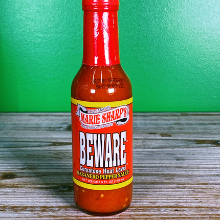 Marie Sharp's BEWARE Comatose Hot Sauce - 5 or 10 oz.