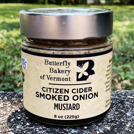 Butterfly Bakery Citizen Cider Smoked Onion Mustard
