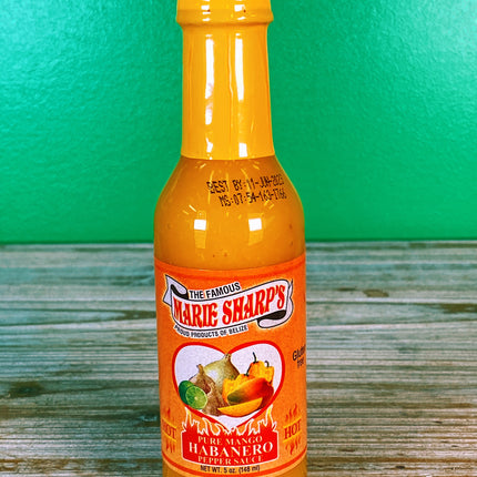 Marie Sharp's Pure Mango Habanero Sauce - 5 oz.