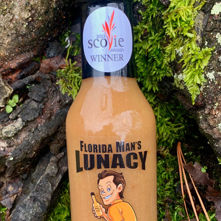 Florida Man's Lunacy Roasted Garlic Hot Sauce