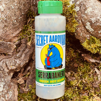 Secret Aardvark Serrabanero Green Hot Sauce (BEST BY 8/2023)