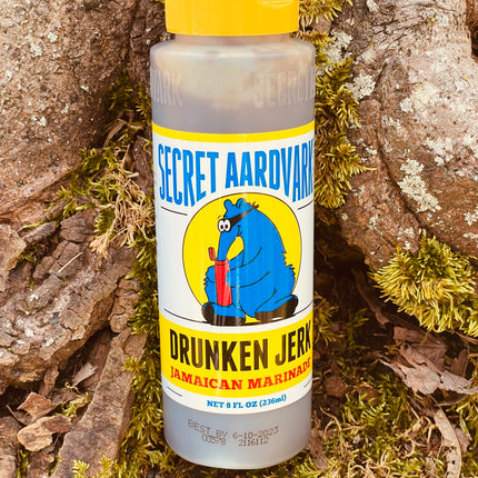 Secret Aardvark Drunken Jerk Jamaican Marinade  (Best By: 6/2023)