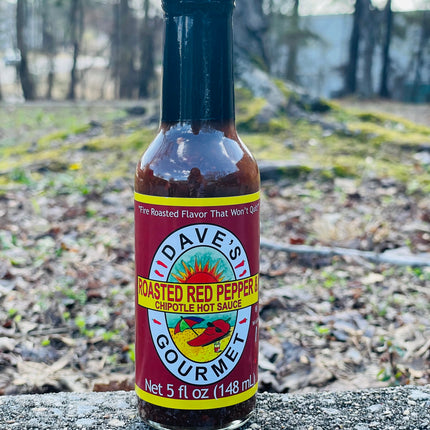 Dave's Roasted Red Pepper and Chipotle Hot Sauce - 5 oz.