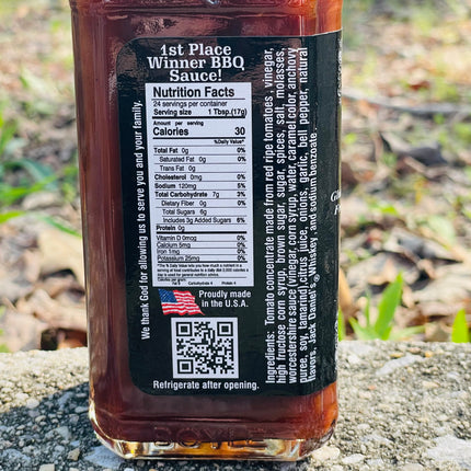 Historic Lynchburg BBQ Sauce - Mild 86 Poof! - 16 oz.