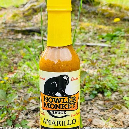 Howler Monkey Amarillo Hot Sauce - BB 11/2022