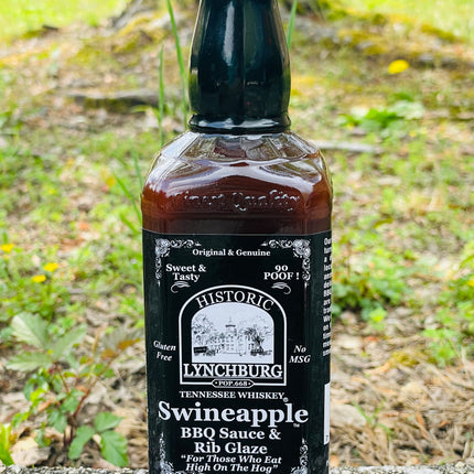 Historic Lynchburg Swineapple Rib Glaze & BBQ Sauce - 90 Poof! - 16 oz.