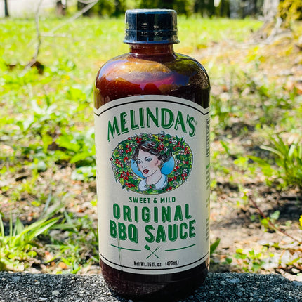 Melinda's Sweet & Mild Original BBQ Sauce 16oz (BEST BY 6/2024)