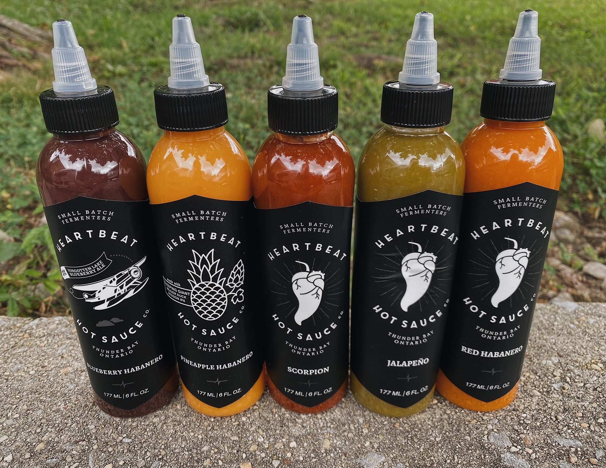 Habanero Hot Sauce, Heartbeat Hot Sauce