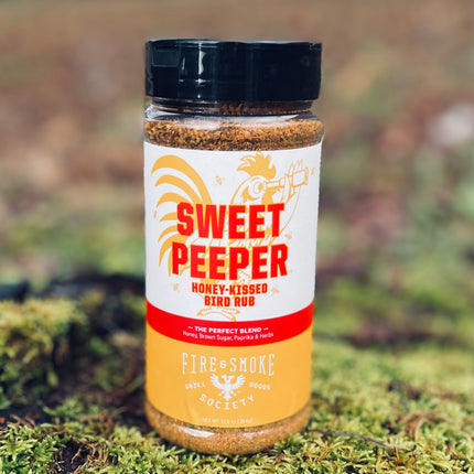 Sweet Peeper Honey-Kissed Bird Rub