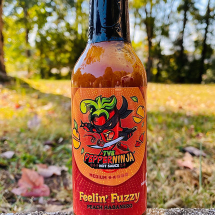 The Pepper Ninja "Feelin Fuzzy Peach Habanero" - (BB-9/2024)