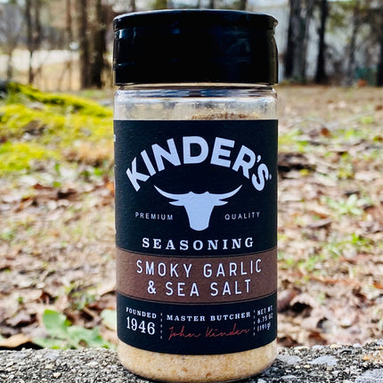 Kinder's Smoky Garlic & Sea Salt Seasoning - (BB-8/2024)