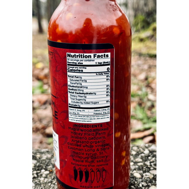 Butterfly Bakery VT Maple Rum Chipotle Hot Sauce - 5 oz.