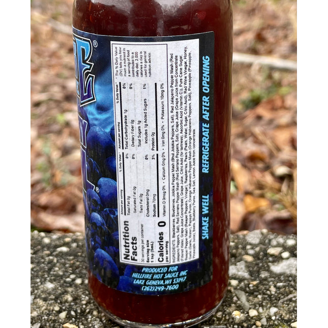 Hellfire Blueberry Hell Hot Sauce - 5 oz. - (BB-6/2024)