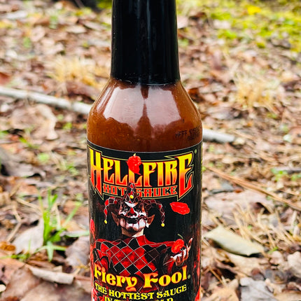 Hellfire Fiery Fool Hot Sauce - 5 oz. - (BB-11/2024)