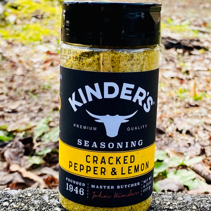 Kinder's Cracked Pepper & Lemon Seasoning