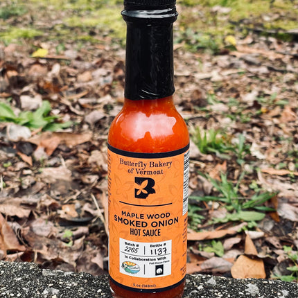 Butterfly Bakery VT Maplewood Smoked Onion Hot Sauce - 5 oz.