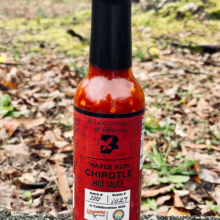 Butterfly Bakery VT Maple Rum Chipotle Hot Sauce - 5 oz.