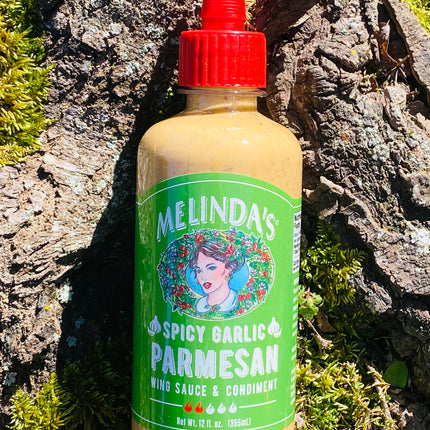 Melinda's Sauce Spicy Garlic Parmesan, 12 oz