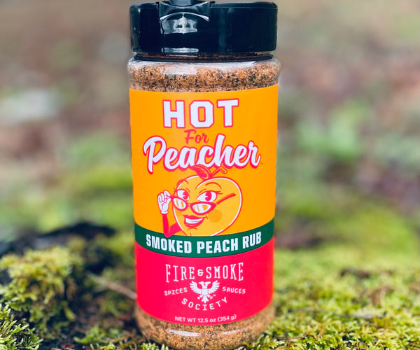 Fire & Smoke Society Hot For Peacher BBQ Blend Seasoning Rub, 12.5 Ounce -  Yahoo Shopping